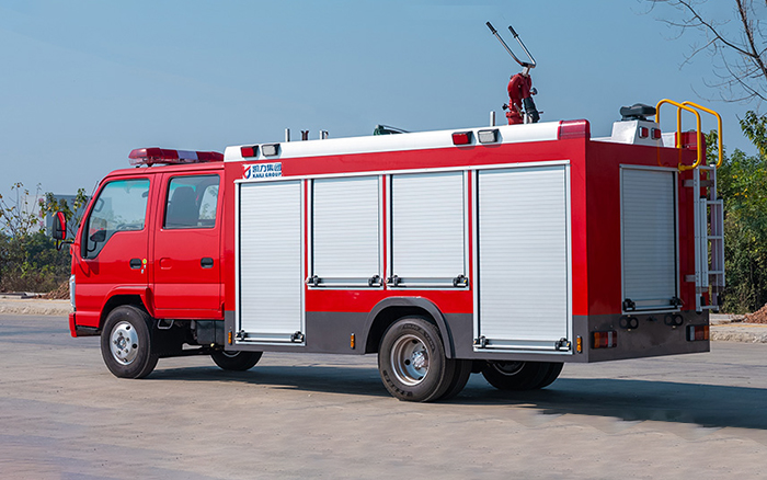 五十铃600P水罐消防车