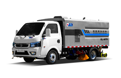 东风途逸纯电洗扫车