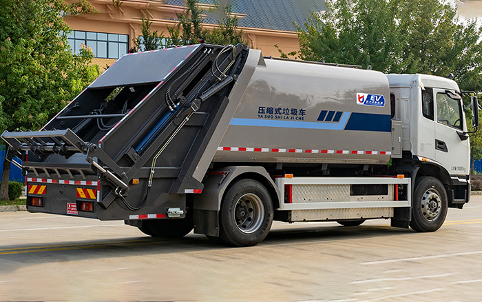 东风天锦纯电压缩式垃圾车