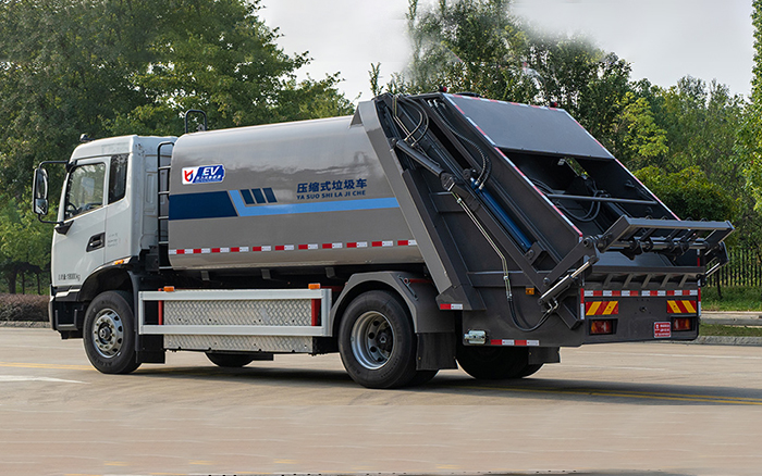 东风天锦纯电压缩式垃圾车