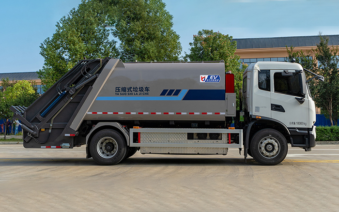 东风天锦纯电压缩式垃圾车