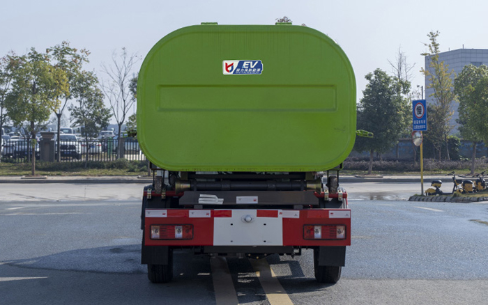 长安纯电车厢可卸式垃圾车