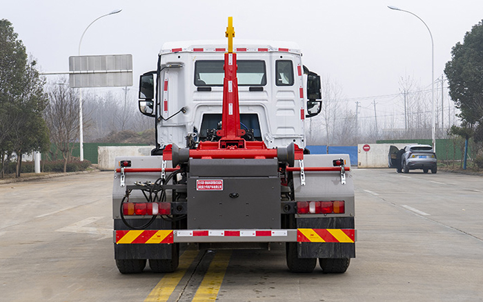 重汽纯电车厢可卸式垃圾车