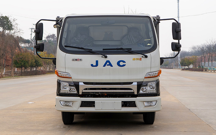 江淮帅铃纯电自卸式垃圾车