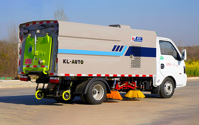 东风途逸纯电扫路车