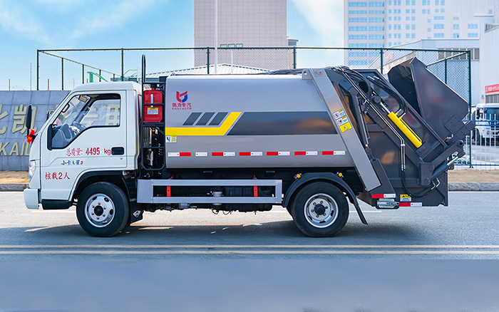 福田小卡之星3压缩式垃圾车