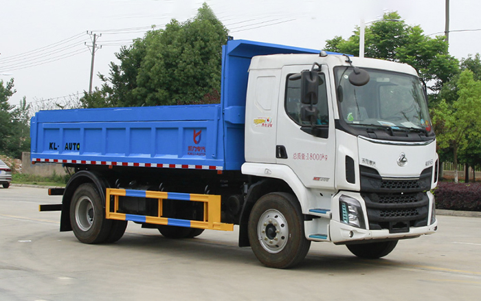柳汽自卸式垃圾车