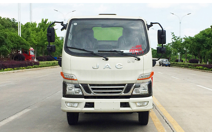 江淮V3自装卸式垃圾车 侧装