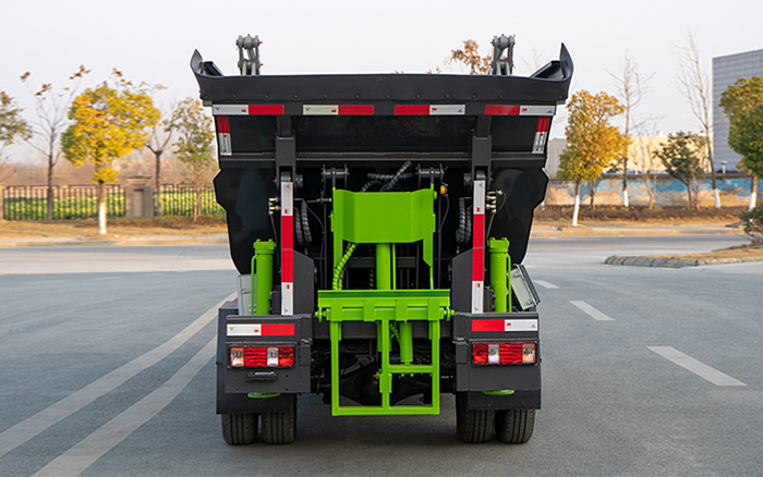 长安自装卸式垃圾车 后装