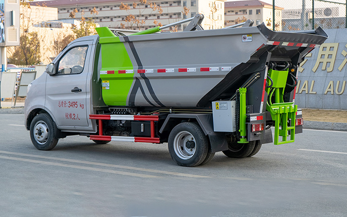 长安自装卸式垃圾车 后装