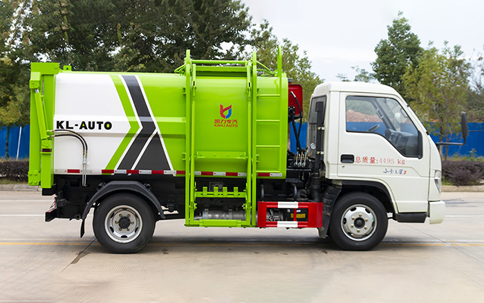 福田小卡之星3侧装压缩垃圾车