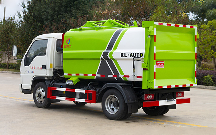 福田小卡之星3侧装压缩垃圾车