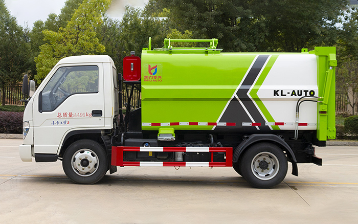 福田小卡之星3侧装压缩垃圾车
