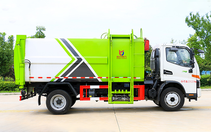 江淮侧装压缩垃圾车