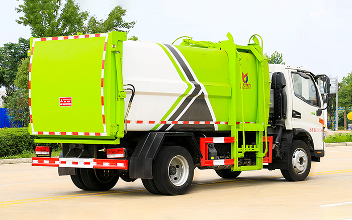 江淮侧装压缩垃圾车
