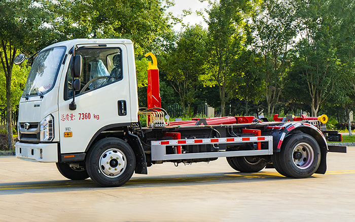 福田H2重载车厢可卸式垃圾车