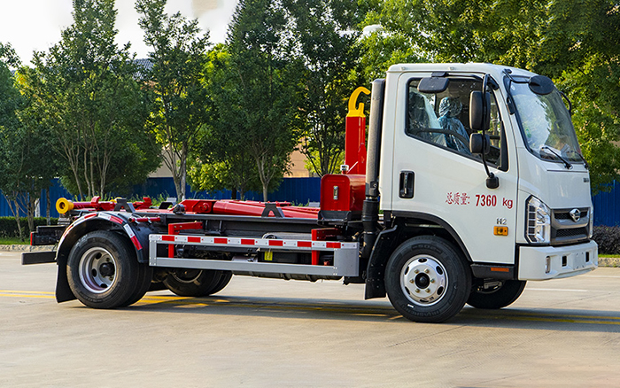 福田H2重载车厢可卸式垃圾车