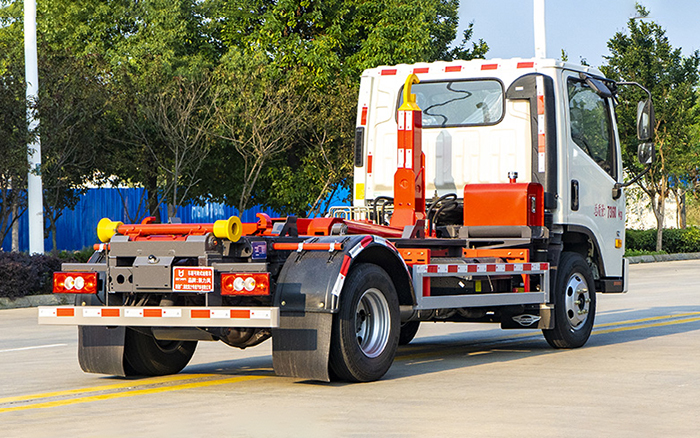 福田H2重载车厢可卸式垃圾车