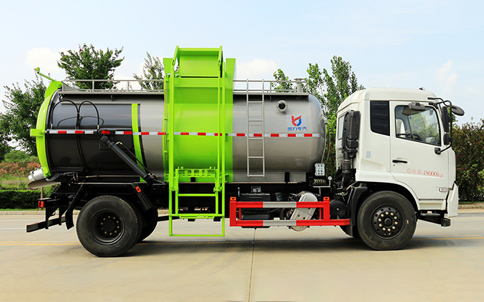 东风天锦餐厨式垃圾车