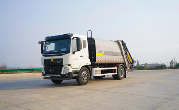 15方重汽HOWO压缩式垃圾车