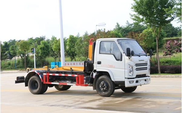 江铃5方车厢可卸式垃圾车